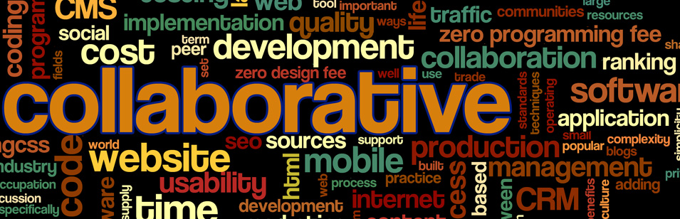 Sapphire Collaborative Tech Stuff Word Cloud